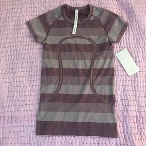 Lululemon NWT striped tee
